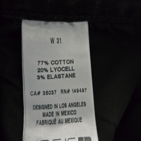 NWT Joe's Jeans Flawless Black High Rise Straight Crop Jeans, Size 31 - Picture 7 of 7
